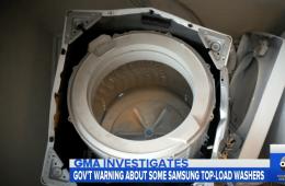 Стиральные машины Samsung начали взрываться Взрыв стиральной машины самсунг