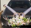 結婚式のための DIY 車の装飾 結婚式のための車の装飾